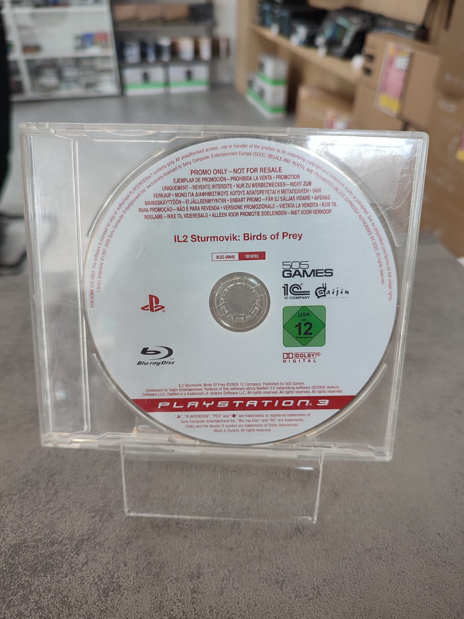 VIDEOGAME USATO IL2 STURMOVIK: BIRDS OF PREY PROMOTIONAL COPY